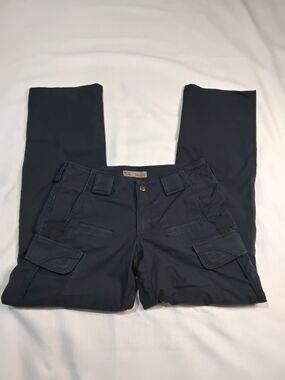 5.11 Tactical Women's Navy Straight-Leg Cargo Jeans Sz 4.